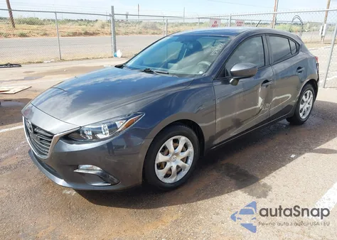 2015 Mazda Mazda3 из США, поврежденный, VIN 3MZBM1K74FM182804